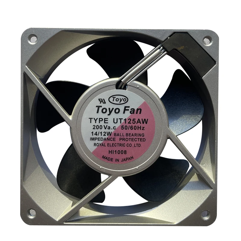 UT125AW 200V ac axial fans 14/12W  1225 120*120*25 Ac cooling fan