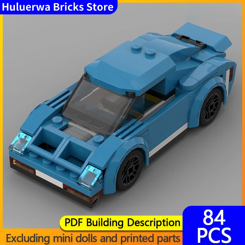 

Speed Racing Car Model MOC Building Bricks GTP ZX Turbo Racing Car Modular Technology Children Holiday Gifts Assemble Toys Suit