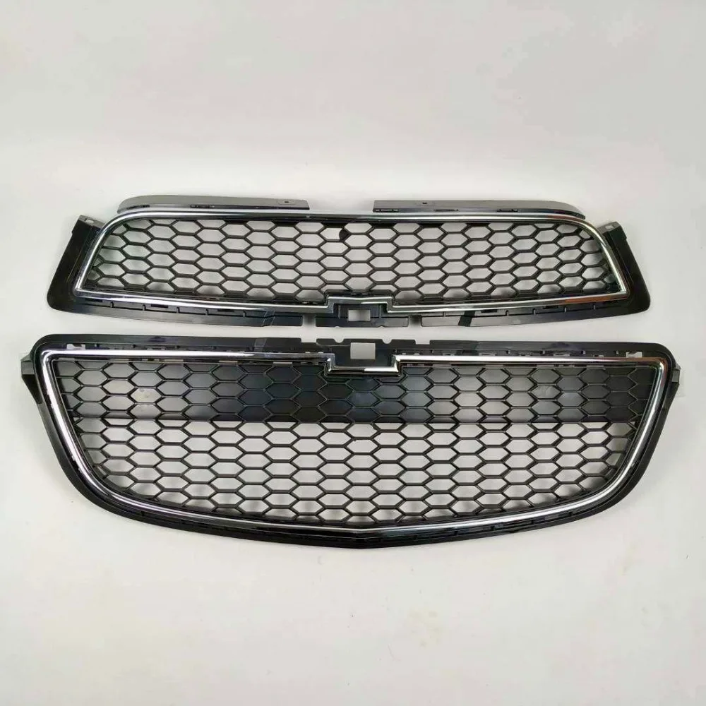 Genuine Front Grille Hood Bright Strip Decorative Unique Logo Upper Lower for Chevrolet Captiva 2011 2012 2013 2014