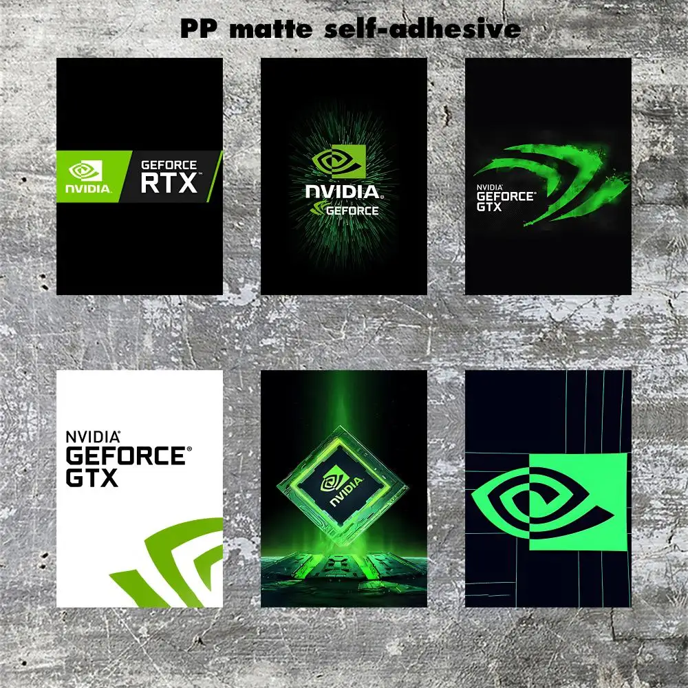 NVIDIA GeForce RTX 5090 Poster Frameless poster pp Matte adhesive paper for Living room hallway bedroom