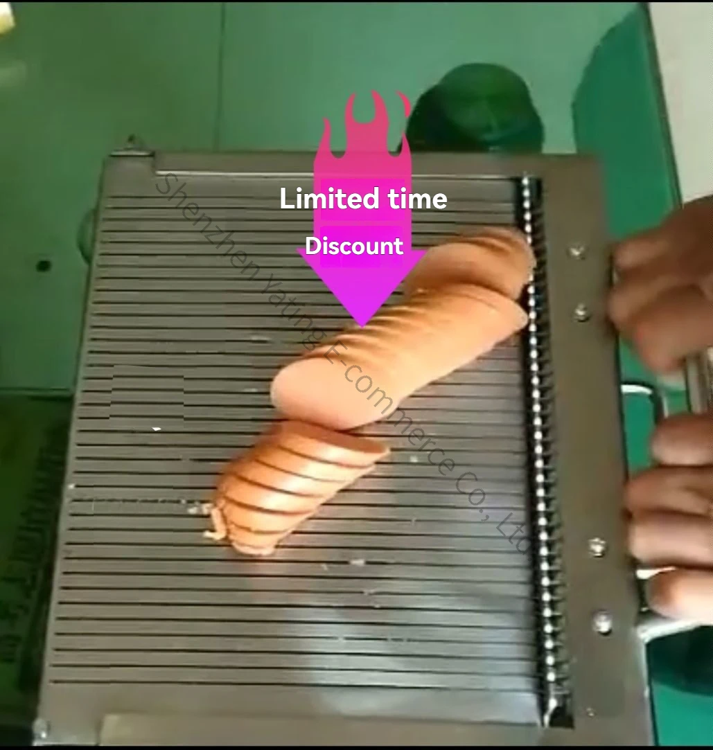 Manual Slicer Hand Pressure Cutting Cold Skin Machine Lunch Meat Ham Sausage Duck Blood Tofu Slicing Artifact Slicer