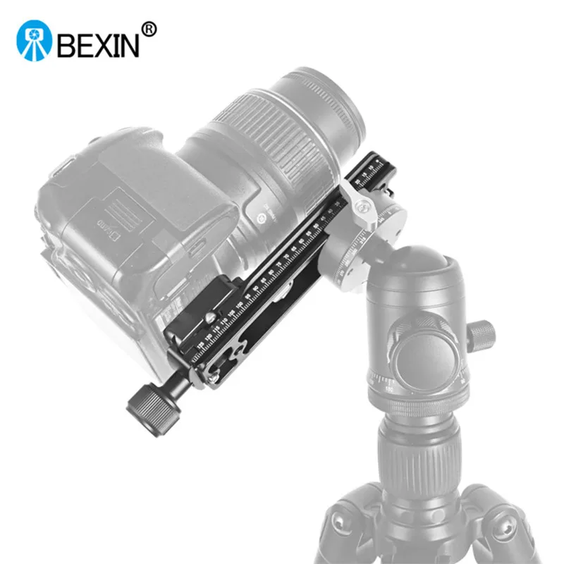 BEXIN NNR 시리즈 카메라 롱 퀵 릴리스 플레이트 삼각대 클램프, Dslr 스탠드 마운트 어댑터, 카메라 브래킷, Arca Swiss 플레이트