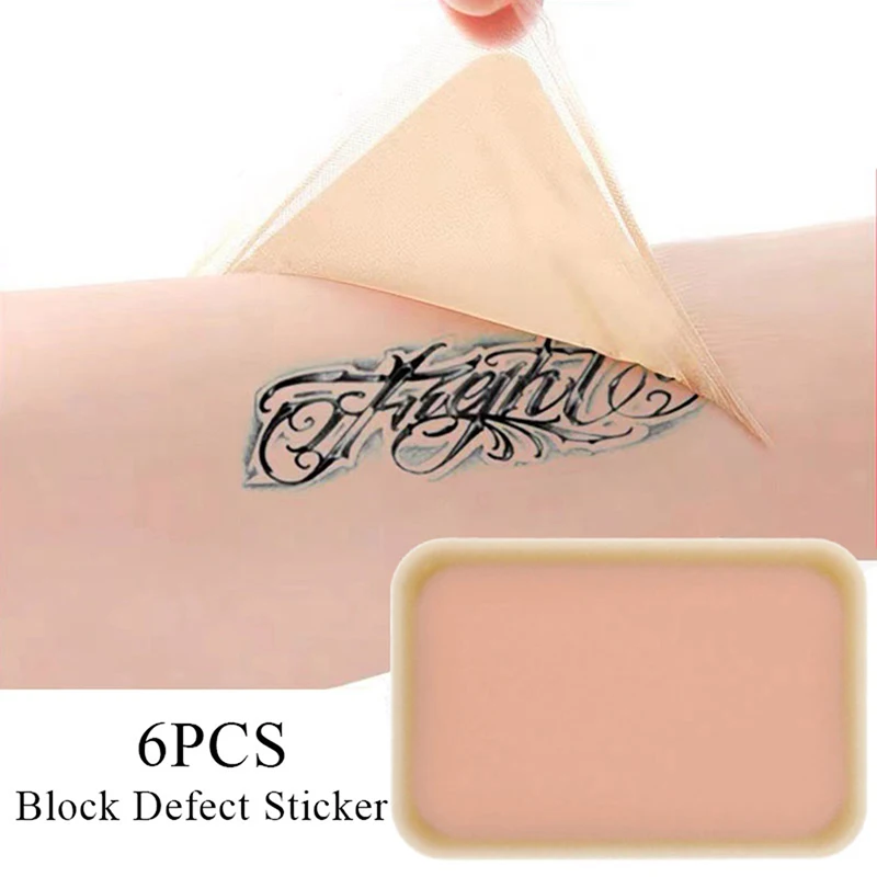 

1PC Novel Tattoo Concealer Sticker Scar Cover Concealing Corrector Waterproof Convenient Skin-Friendly Makeup Concealer Tape