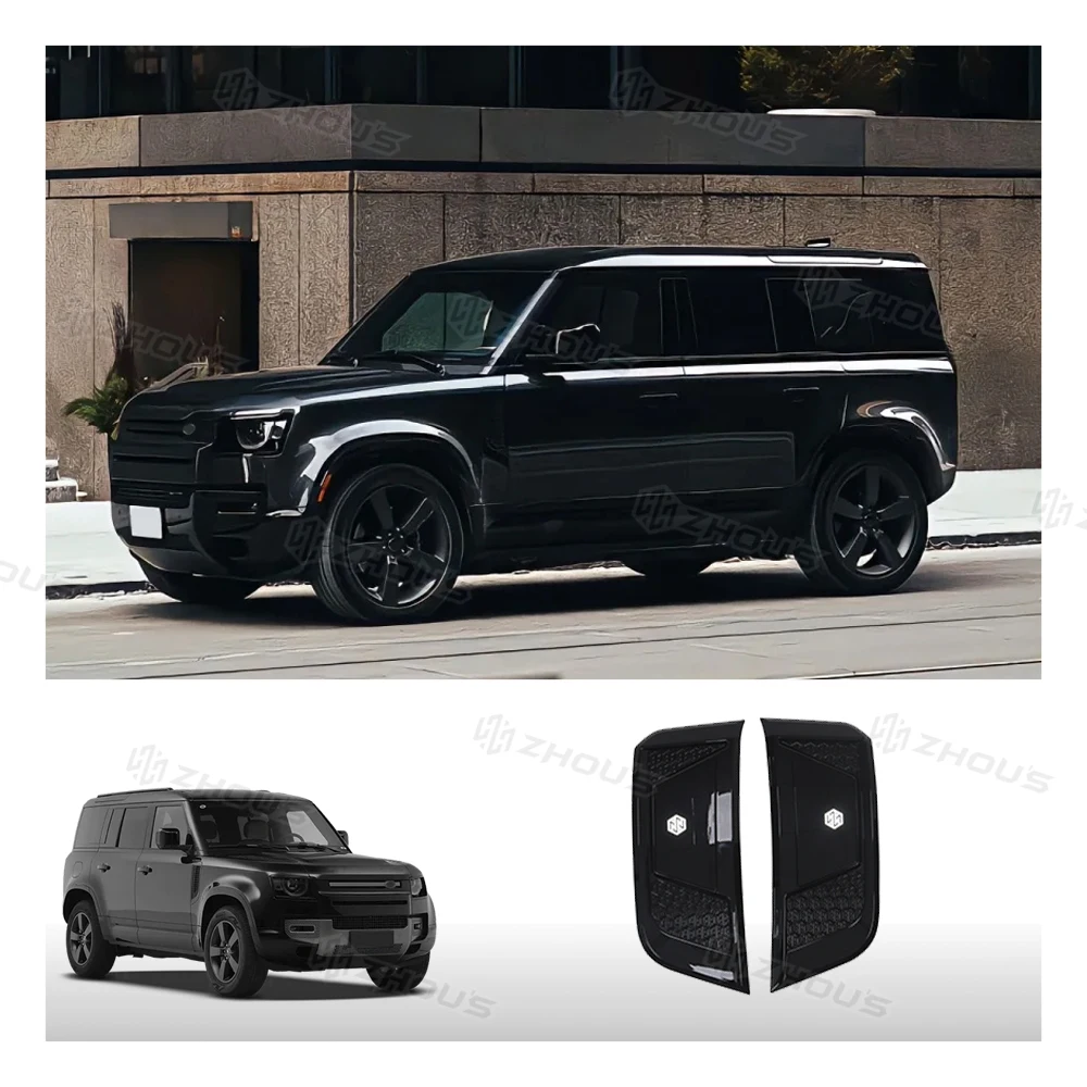 

Car Accessoires De Voiture Replacement Universel Side Vent With Led Light For Land Rover New Defender 110