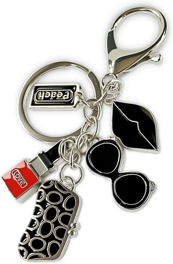 Cute Fashion Keychains Ladies Purse Bag Charms, Backpack Car Key Chains Accessories for Women Girls