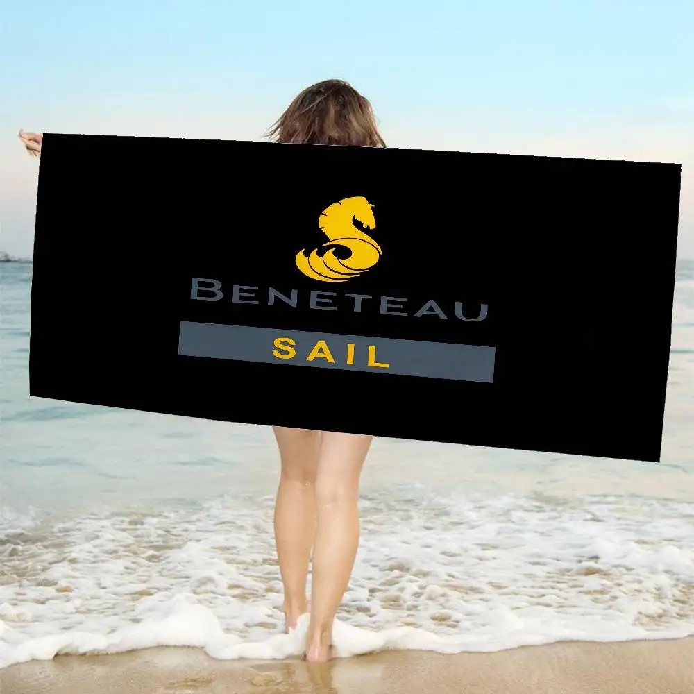 B-BENETEAU مناشف الشاطئ الكبيرة المصنوعة من الألياف الدقيقة، منشفة سريعة الجفاف، مناشف الشاطئ الرملي، منشفة حمام السباحة للسفر، حمام السباحة، اليوغا