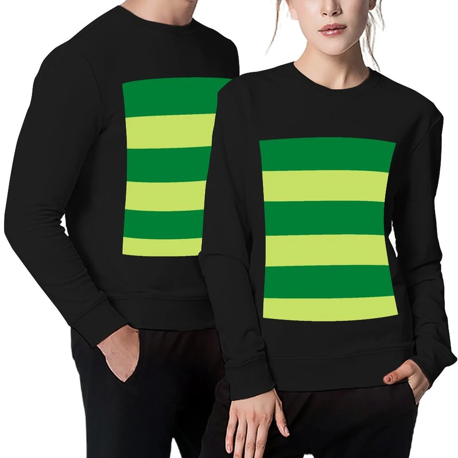 

Steve Blues Clues Green Vertical Stripe Design Shirt Sticker Pillow Hoodie Longsleeve Pullover men's autumn clothes pullover