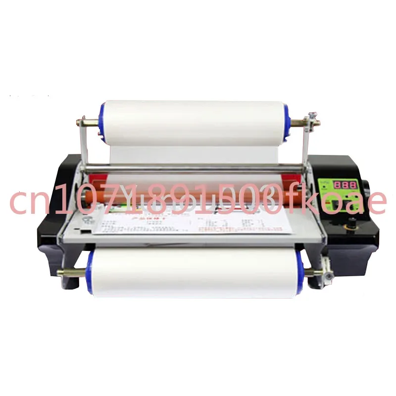 

FM360S Photo Laminating Machine Electric Laminator Self-adhesive Crystal Label Hot&Cold Lamination Paper Book Laminating Machine