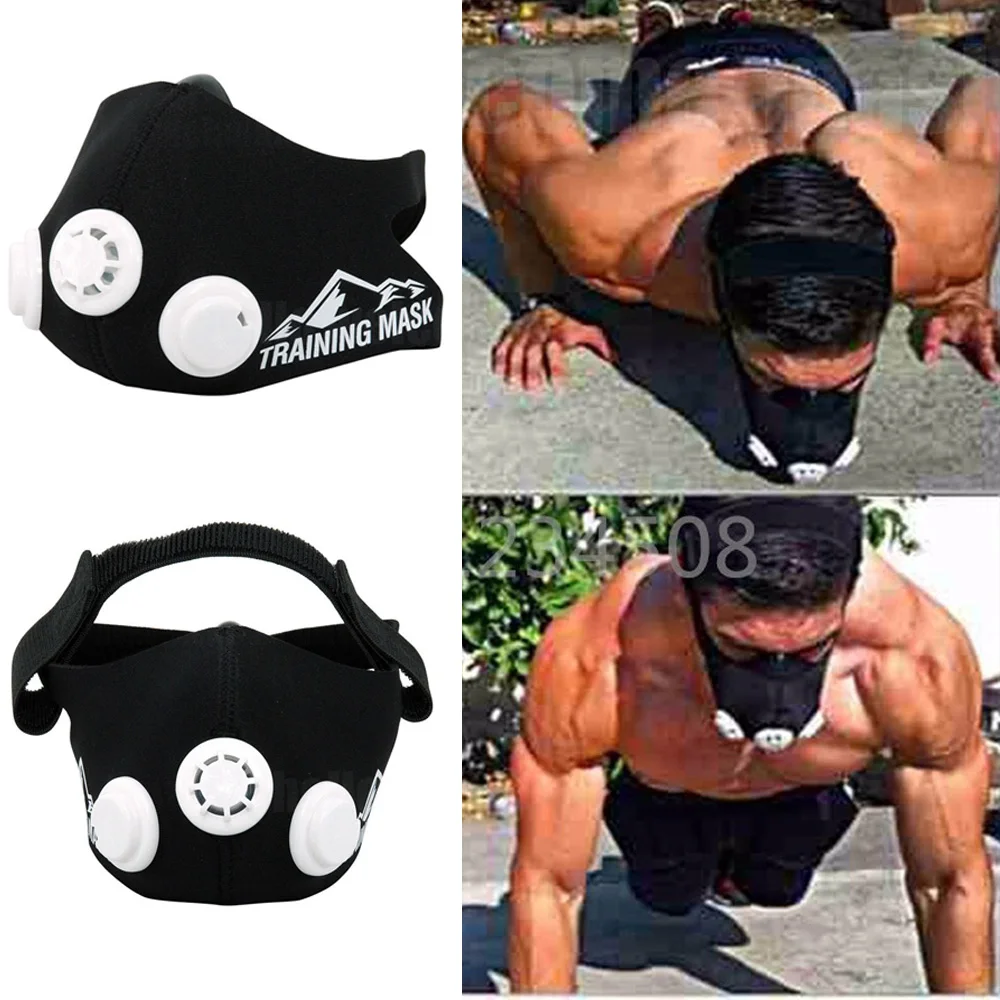 sports mask Elevation Training Mask Gym Fitness Workout Running Cycling Simulation High-pressure Breathing training mask 2.0