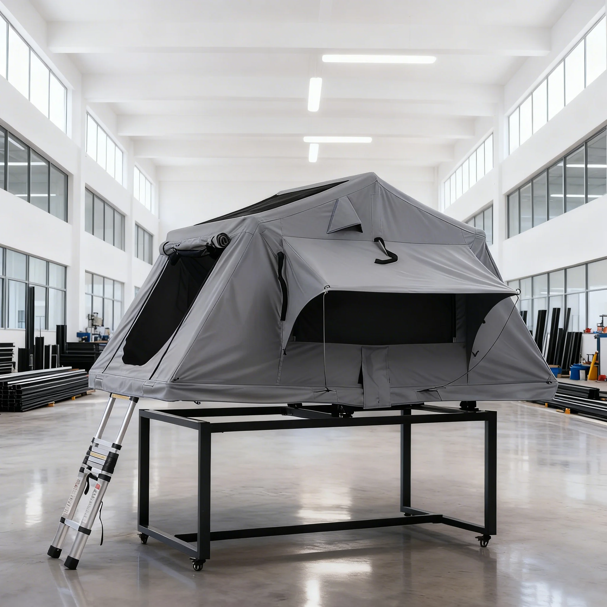 

4x4 Overland Soft Canvas Bed Box Quick Ship on Sale Rooftop Tent 2-3 Person