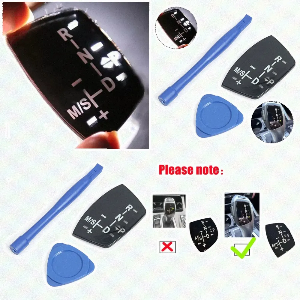 for bmw Shift Knob Cover Size As The Picture Shows Trim Cover for bmw for ms Style Design Sporty Touch Easy Installation