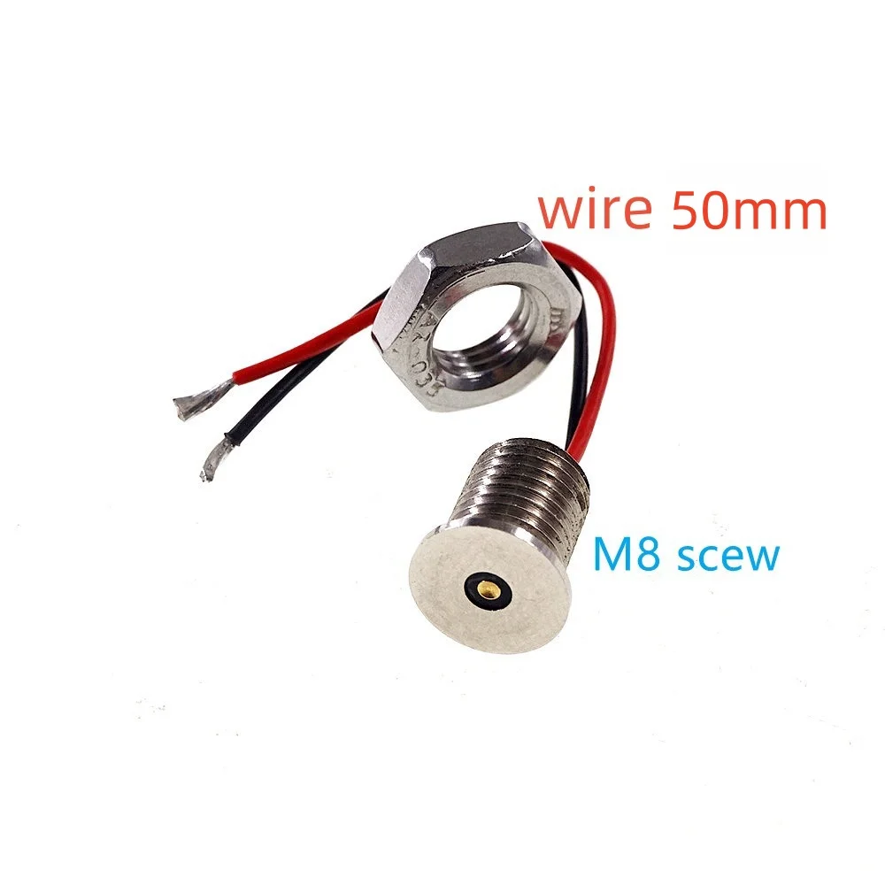 12V3A Rotierendes magnetisches Ladekabel Männlich Weiblich Gewinde M8 M12 Pogo Pin Stecker Adapter USB A Typ Power Charge Solution – Detail 7