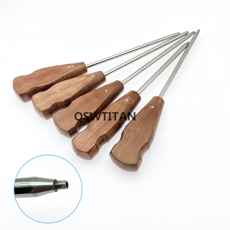 Hollow Cannulated Bone Screw Driver Veterinary orthopedics Instrument