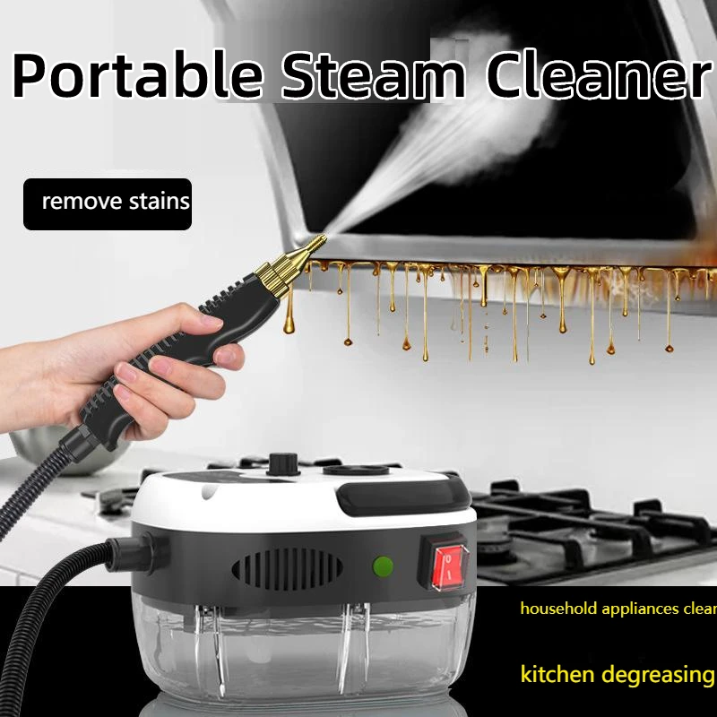 

Portable Steam Cleaner High Temperature Sterilization Pressure Jet Washer Machine for Home Car Kitchen Air Conditioner