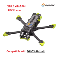 FlyFishRC Volador VX3 VX3.5 3inch 3.5inch  Freestyle Frame Kit compatible with DJI O3 Air Unit for FPV