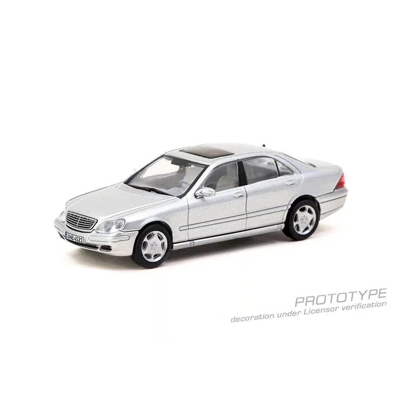 **Pre Sale**TW 1:64 S Class Brilliant Silver Metallic Diecast Diorama Car Model Collection Miniature Toys Tarmac Works