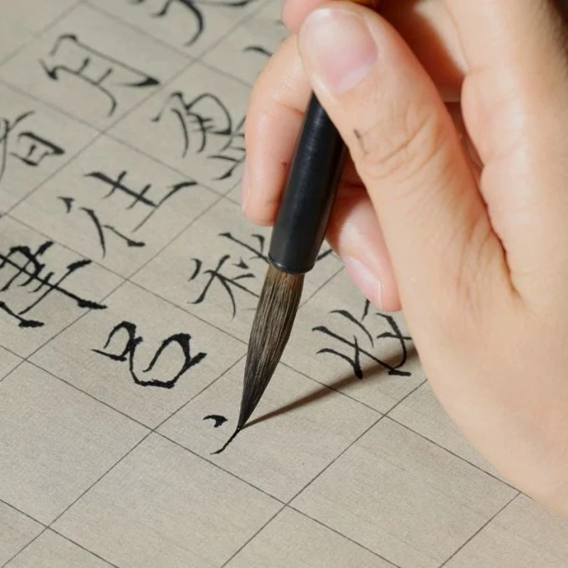 Slim Gold Style Mixed Hair Calligraphy Brush Running Script Writing Brush Chinese Painting Landscape Scriptliner Outline Brush