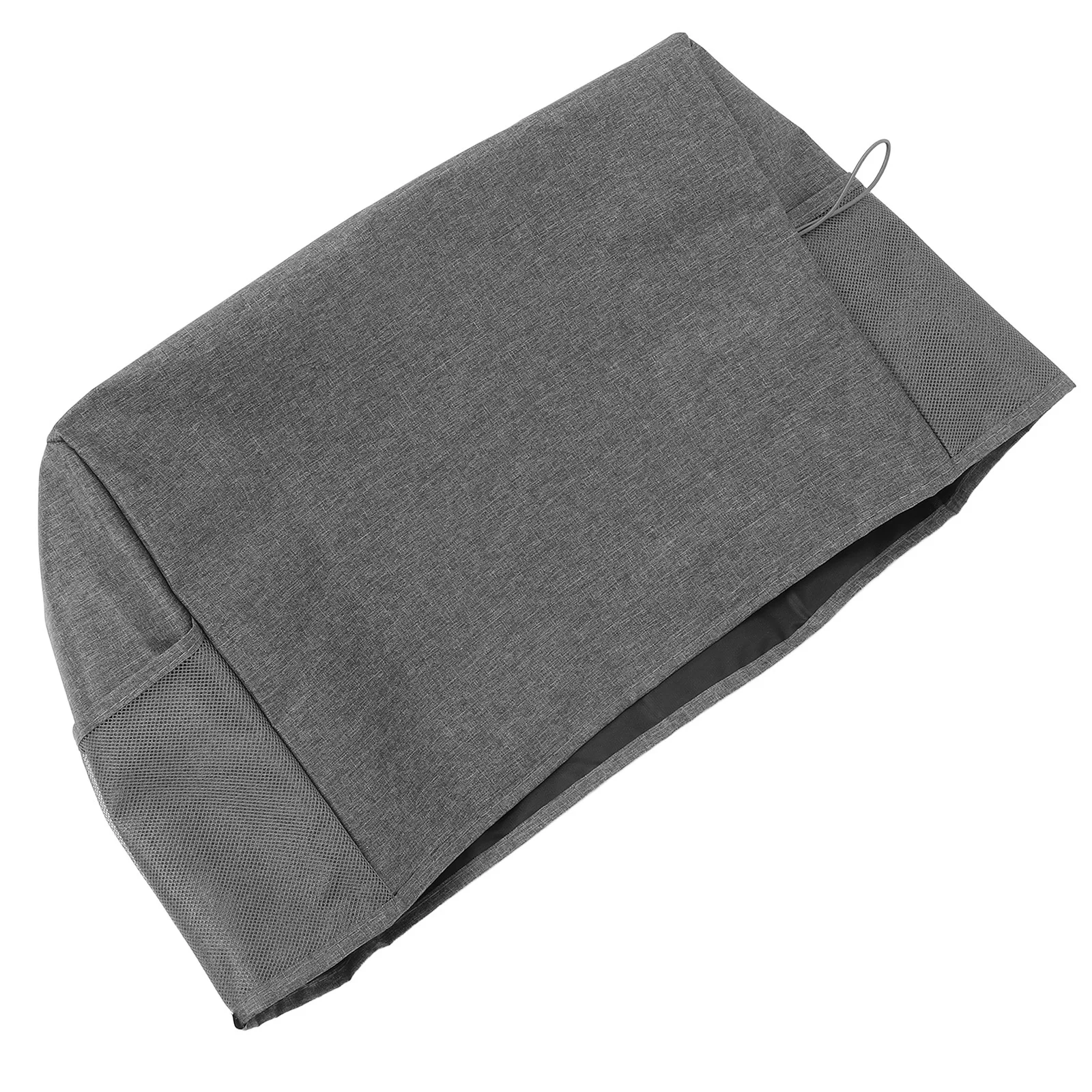 Cover Grey Oxford Cloth Waterproof Dustproof Foldable With Storage Pockets For Machine Accessories Sewing Organizer Storage Bag