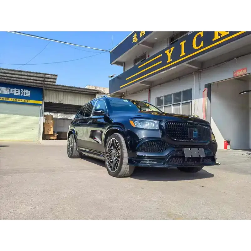 Runde for GLS s 개조형 LD 모델 카본 파이버 프론트 립 프론트 윈드 블 리어 립 장식 스트립