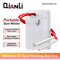 QianLi Macaron 2S saldatrice a punti portatile Mini saldatrice per strumento di riparazione della batteria