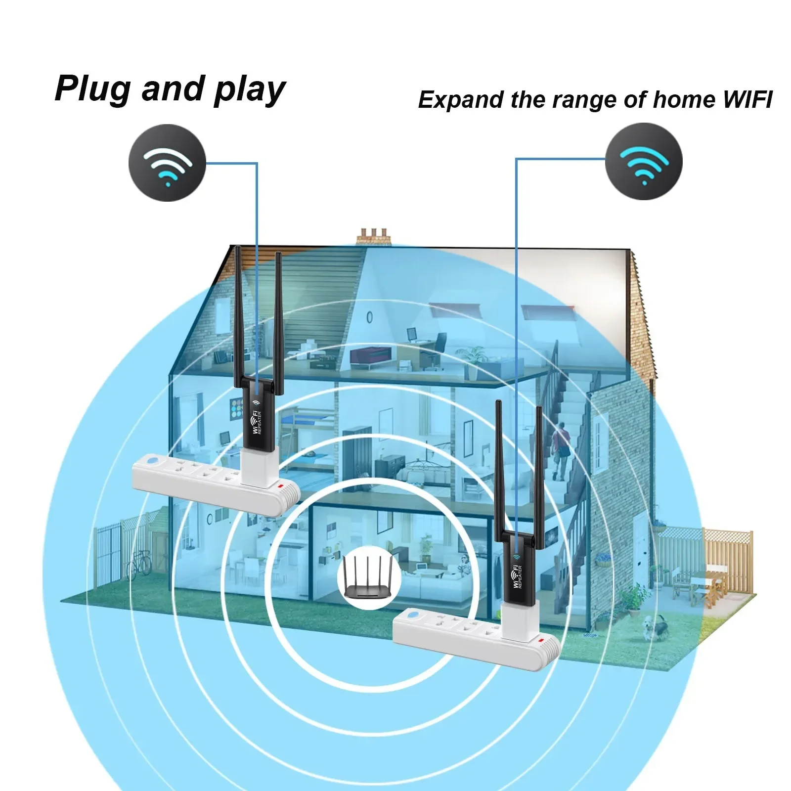 

300 Мбит/с беспроводной USB Wi-Fi повторитель расширитель Wi-Fi усилитель сигнала Wi-Fi маршрутизатор дальнего действия расширение домашней сетевой карты