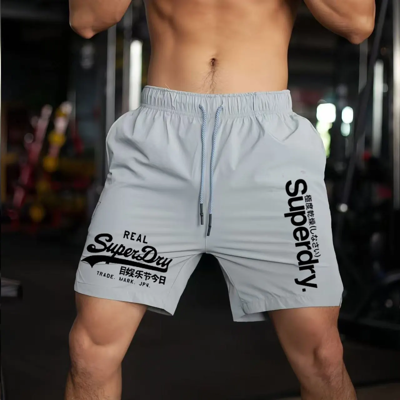 

Men's summer casual sports running trend quick drying shorts