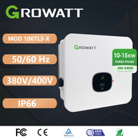 Growatt MOD 10KTL3-X On Grid Dual MPPT Three Phase DC AC 10kw 12kw 13kw 15kw Solar Inverter