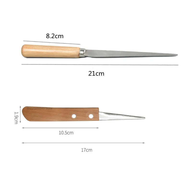 Pottery Cut Clay Knives Polymer Clay Carving Dressing Knives Stainless Steel DIY Ceramic Crafts Sculpture Carving Modeling Tools