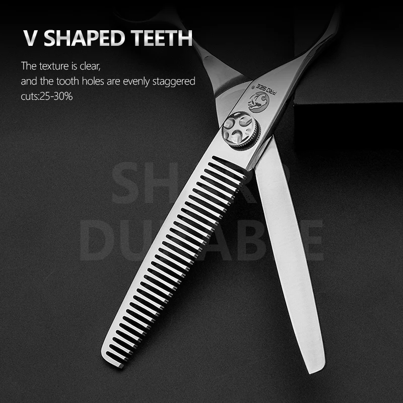 Professional Hair Scissors Cut Hair Cutting Custom Logo Salon Left hand Scissor Barber Thinning Scissors