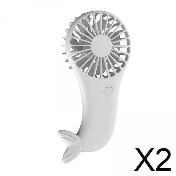 

Bladeless Air Conditioner Fan Rechargeable Handheld Mini Portable Fan for Camping Desk and Travel