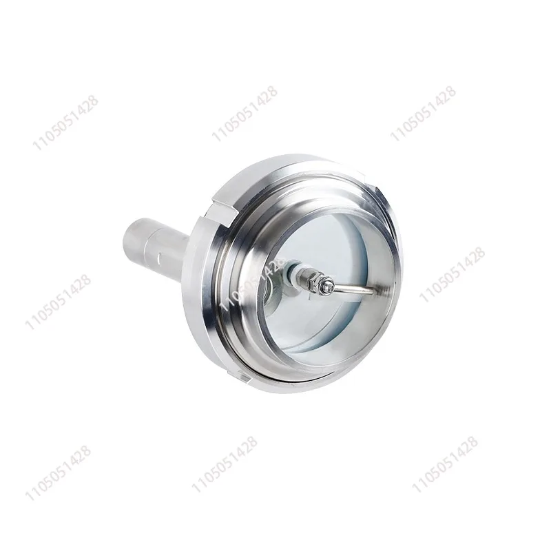 304 Stainless Steel with Brush Loose Joint Visual Lens Lamp Sanitary Grade Yuren Wiper with Lamp Glass Window Visual Hole