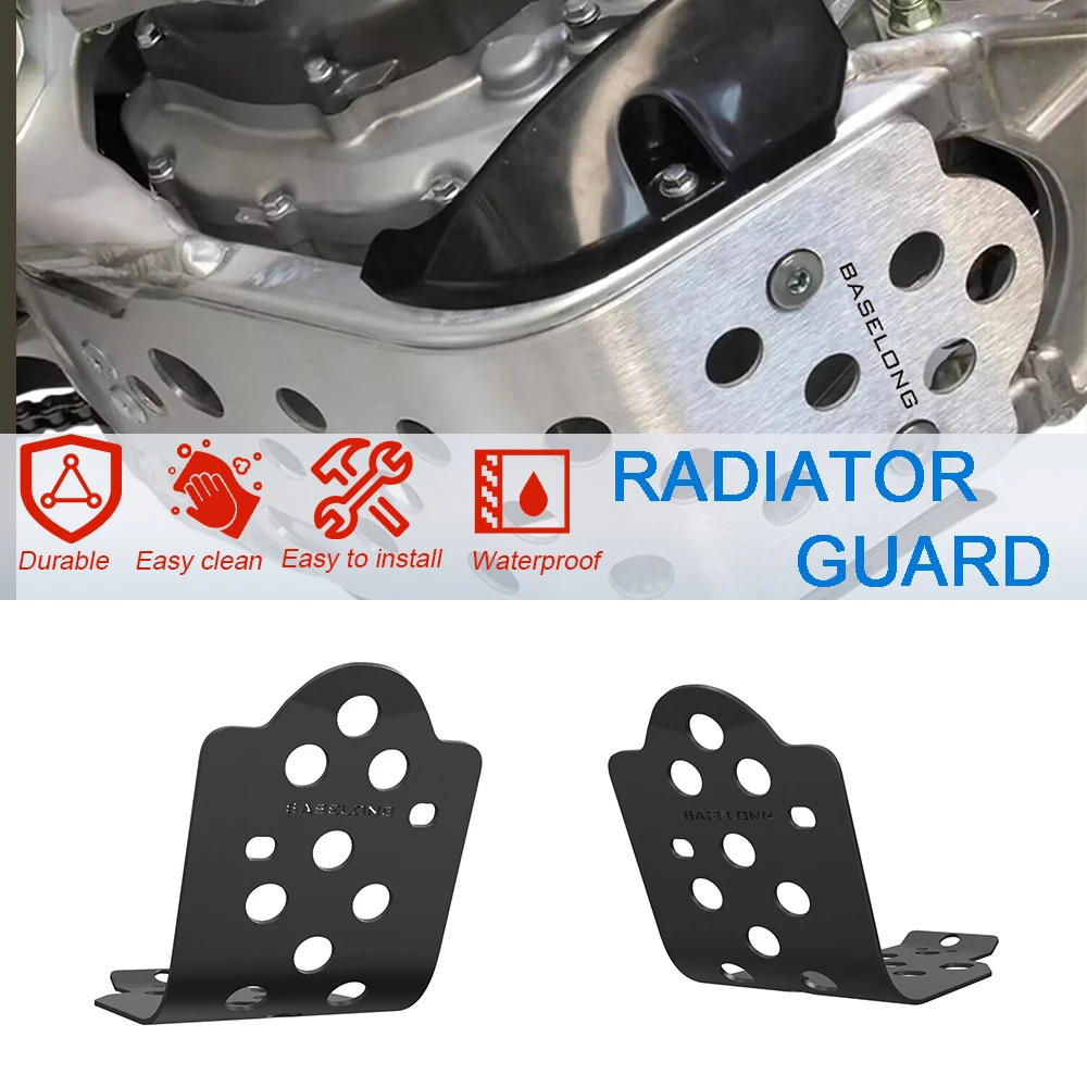 For Suzuki RMZ450 RMZ-450 2018 2019 2020 2021 2022 2023 2024 Motorcycle Works Skid Plate Engine Bottom Guard Skid Plate Cover