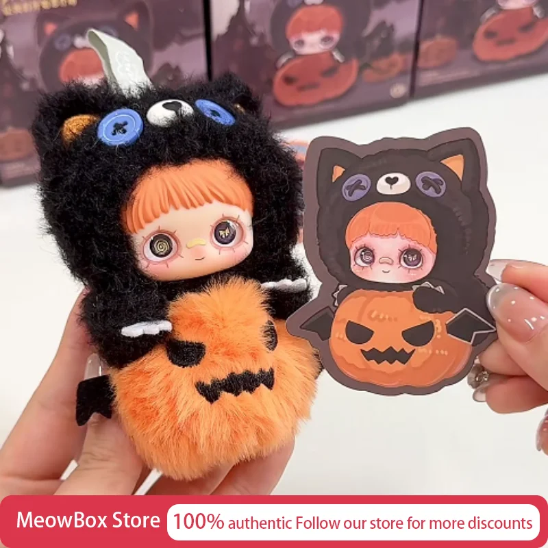 Genuine Maymei Lets Start Prank Plush Blind Box Cute Doll Hanging Charm Halloween Gift Adult Collectible Decor Ornament Doll