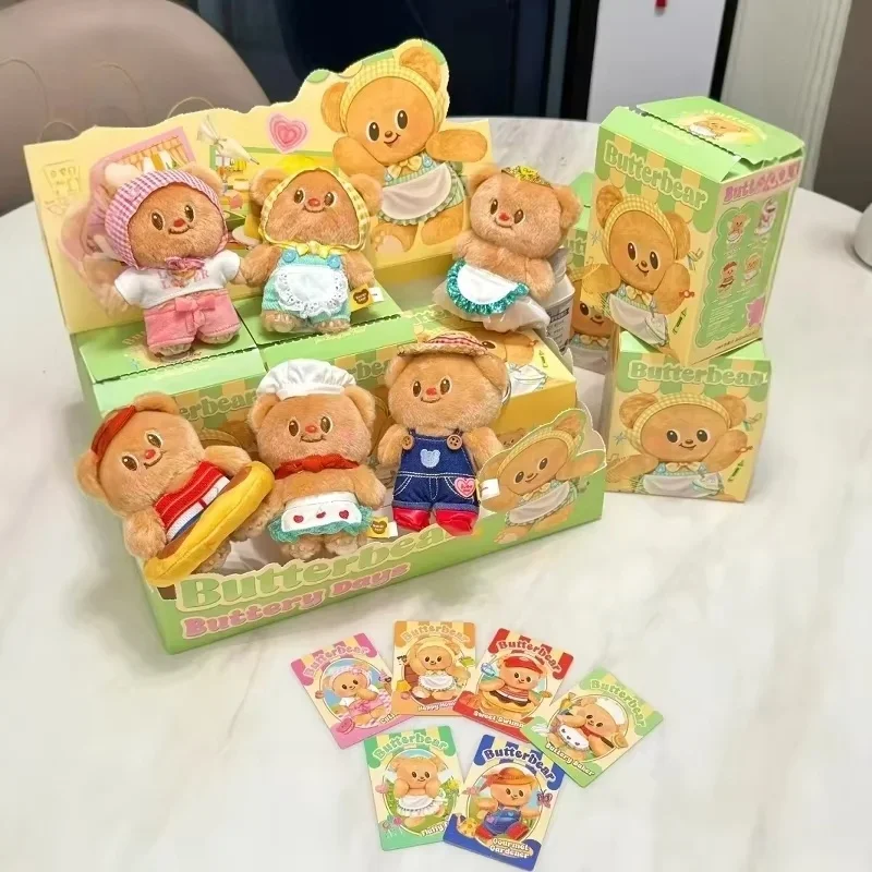 

Cartoon Butterbear Blind Box Action Figures Doll Toys Pendant Ornaments Kawaii Doll Gifts For Kids Desktop Decoration