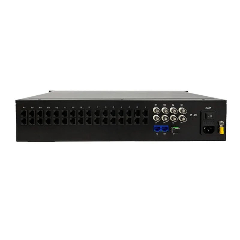 Network optical transceiver 1/2/4/8/16/32/64/72/96/128 telephone voice