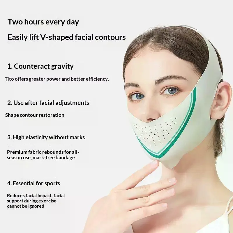 Design Chin Up Mask V Line Shaping Face Masks Face Sculpting Sleep Mask Facial Slimming Strap Face Lifting Belt