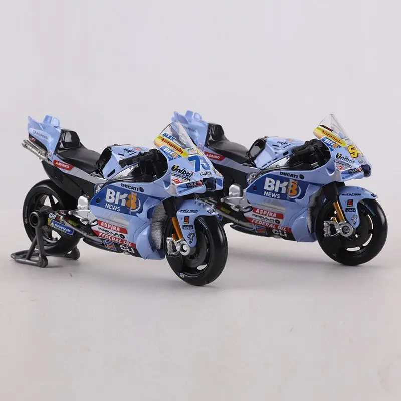 Maisto 1 18 Scale 2025 BK8 Gresini Racing GP Racing Motorcycle Model No 73 No 54 Non Remote Control Vehicle Toy