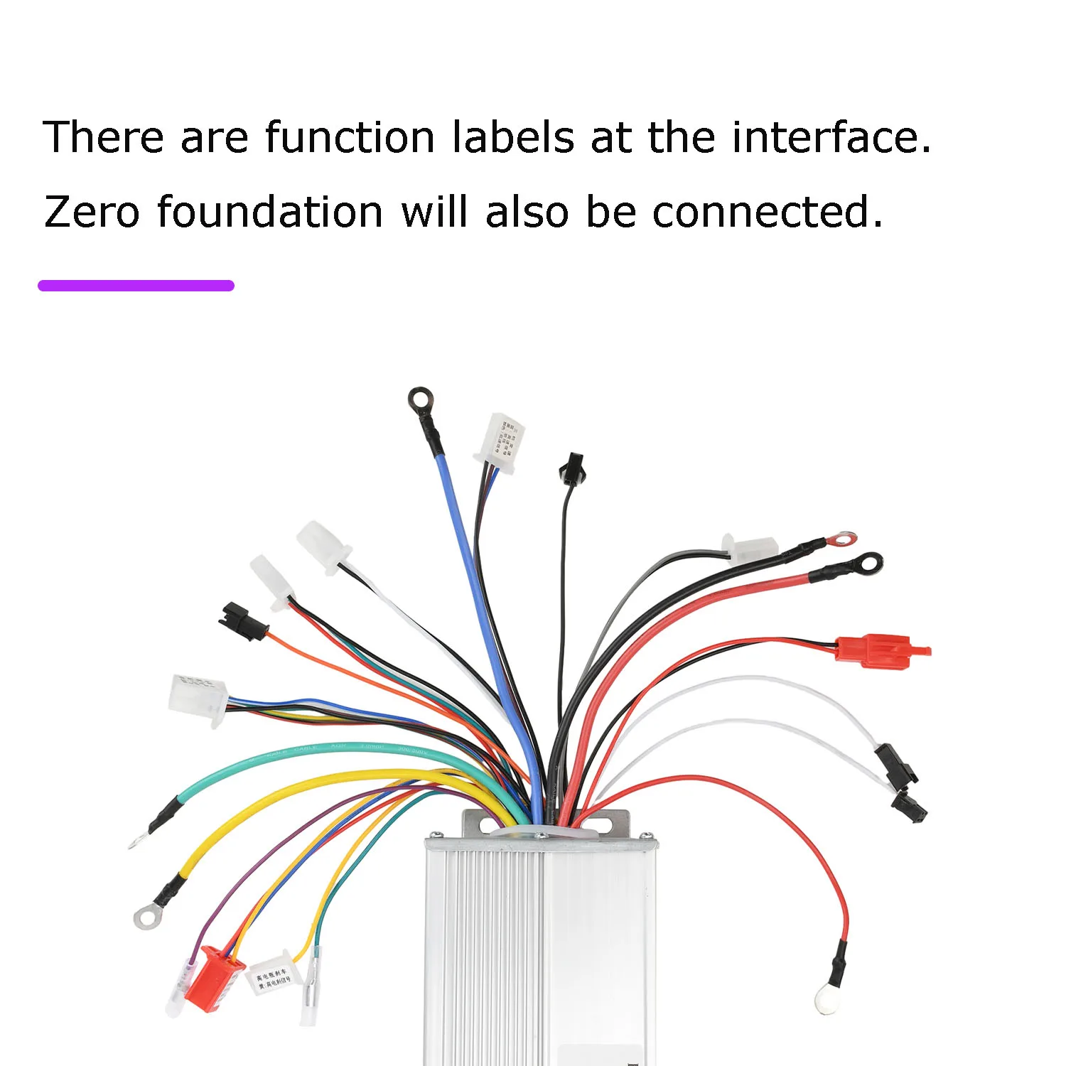 

Brushless DC Motor Drive 1200-1500W Sensor/Sensorless DC Motor Controller Three-phase Motor with Hall