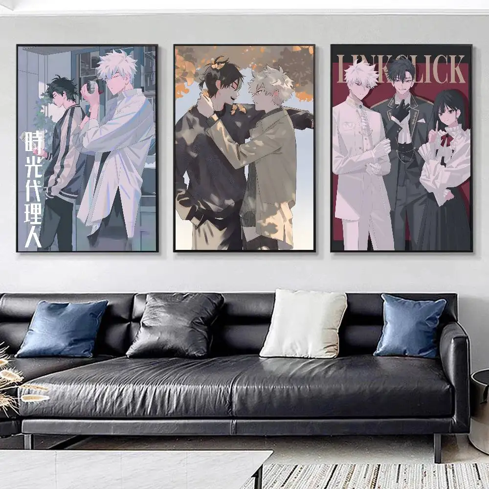 1pc Anime Link-Click Posters HD Print Vintage Wall Art Decor for Home Study Room