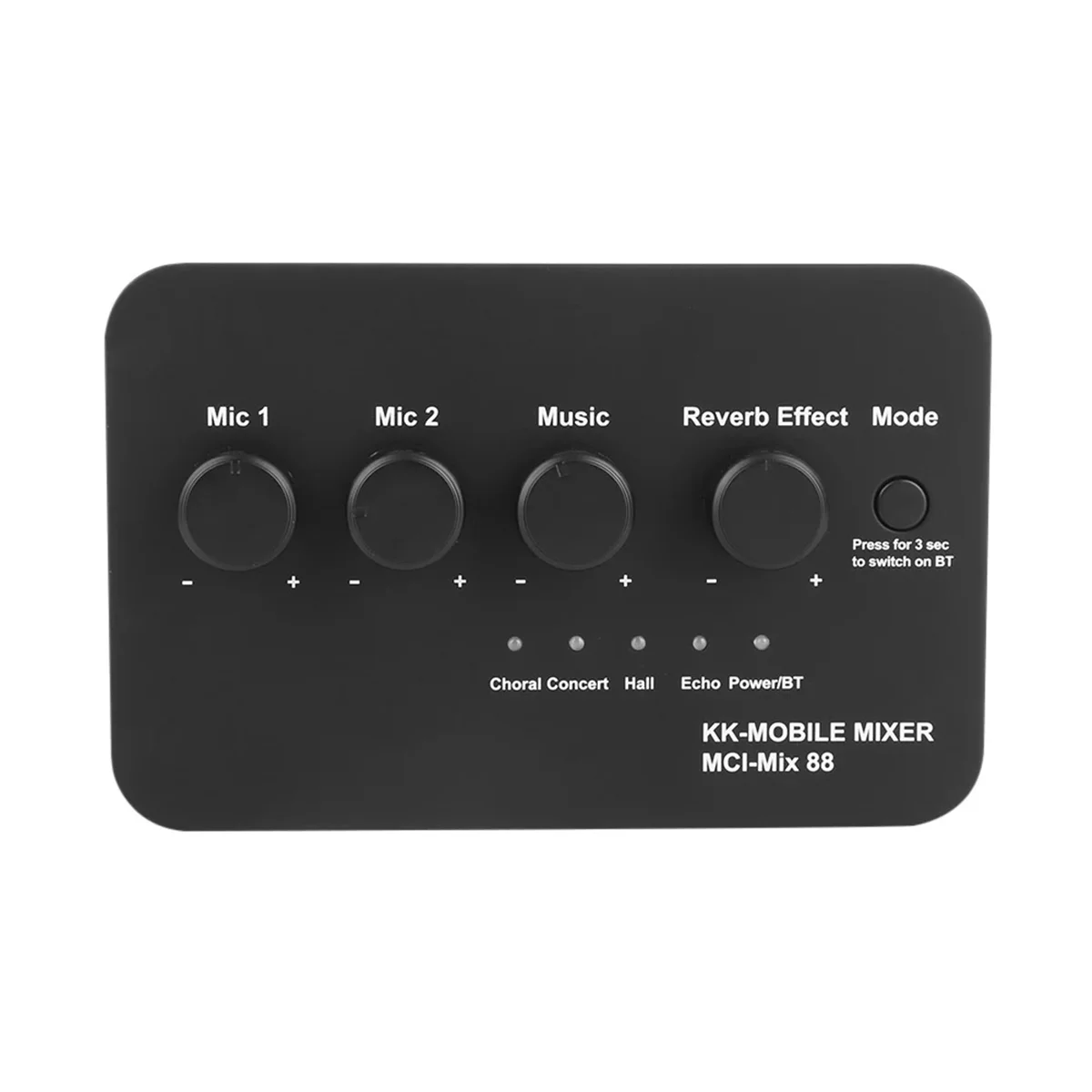 Máquina De Som De Áudio Digital, Entradas De Microfone Duplas, Entrada AUX, Conexão BT, Mixer De Som Para Karaoke, Smart TV, PC Speaker