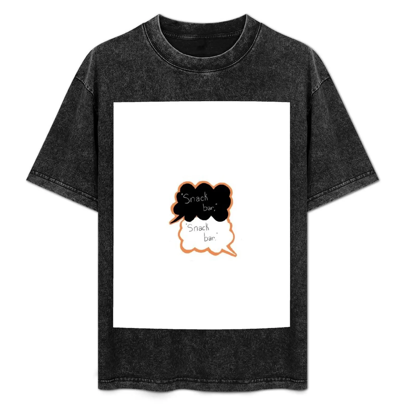 

Percy Jackson “Snack Bar” sticker T-Shirt quick-drying Funny t-shirts vintage basketball graphic tees oversized t shirts for men