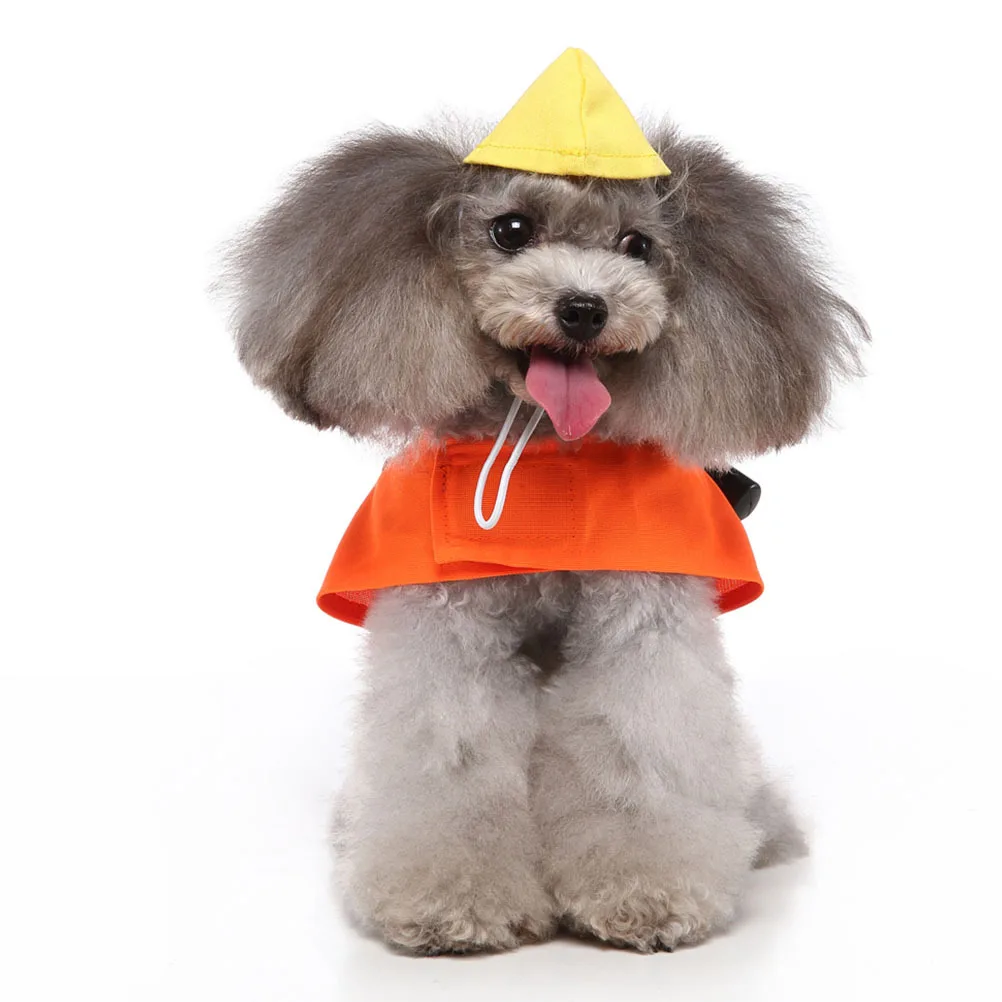 

Adorable Puppy Costume for Dogs Cats Festival Party Birthday Stage Performance Bright Comfortable Non- Breathable Dog