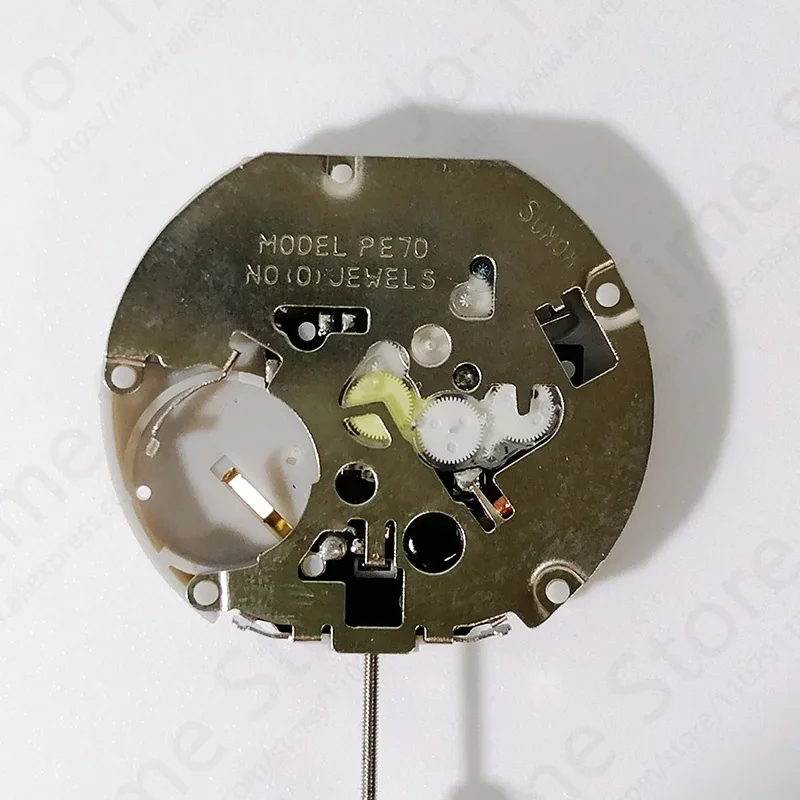 Sunon PE705-2 Movement Made Three Hands Chronograph with 3 Eyes Center Second Chronograph Minute And Sun Moon 24 Hour Display