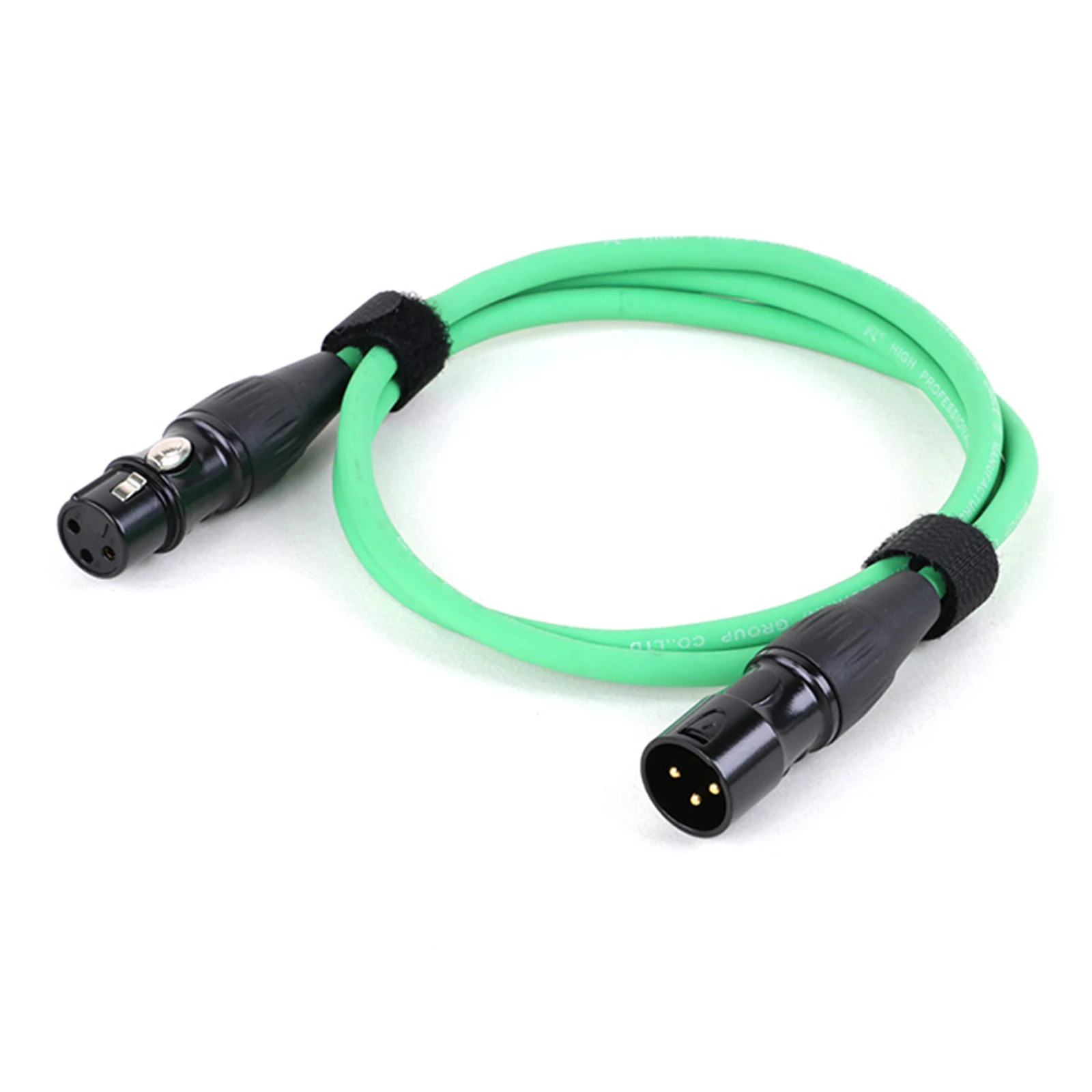 1PC 3Pin XLR Audio Mic Cable Cords 0.3M-15M -XLR Male to XLR Female Colored Cables (Black/Red/Blue/Orange/Yellow/Green) 0.3M-15M