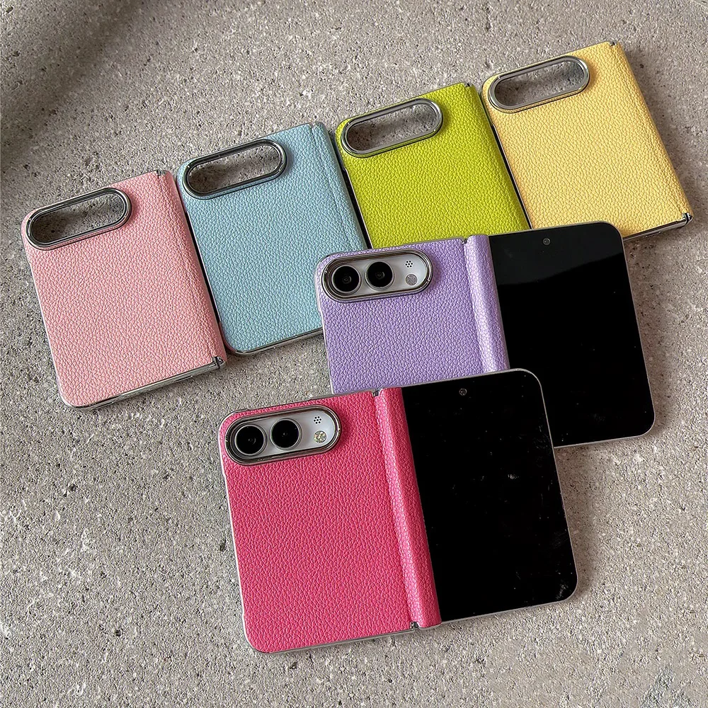 Schlichte, modische Handyhülle aus PU-Leder für iPhone Duo, stoßfeste Rückseite