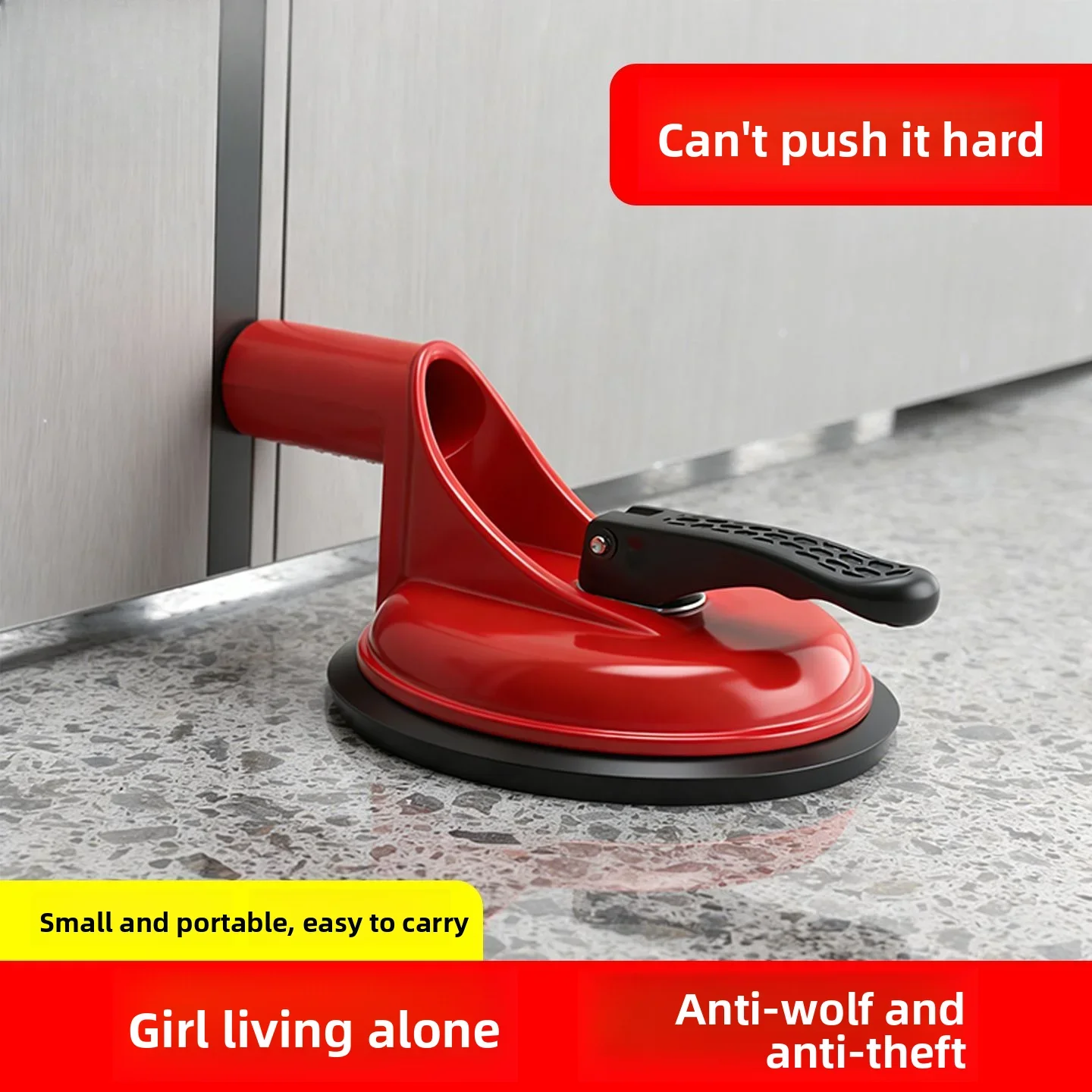 Portable Anti-Collision Anti-Theft Door Stopper for Girls, Travel Hotel Security Door Blocker, Solo Living Safety Tool