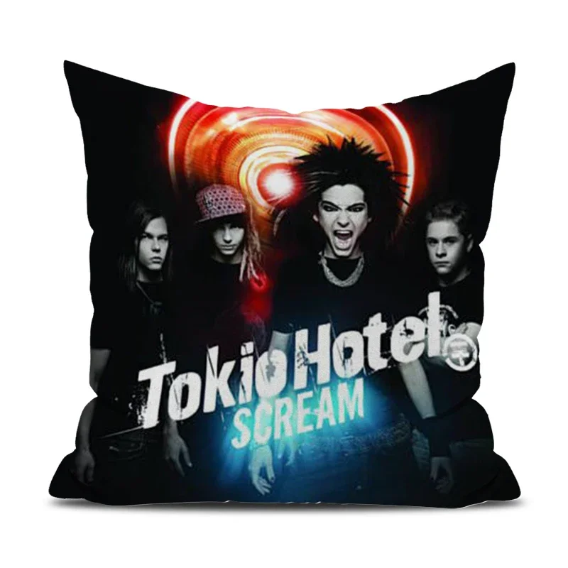 

Tokio Hotels Pillow Covers Decorative Cushion Pillowcase 40x40 Luxury Sofa Cushions Body Pillows for Sleeping Pillowcases 50x50