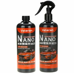 500ml 9h dureza carro detalhando revestimento cerâmico produtos de carro revestimento cerâmico nano vidro banhado cristal carro polonês