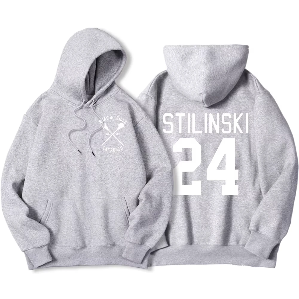 

Stilinski 24 Printing Clothing Mens Hip Hop Streetwearpullovers Crewneck Personality Hoodies Casual Fashion Fleece Hoody Men