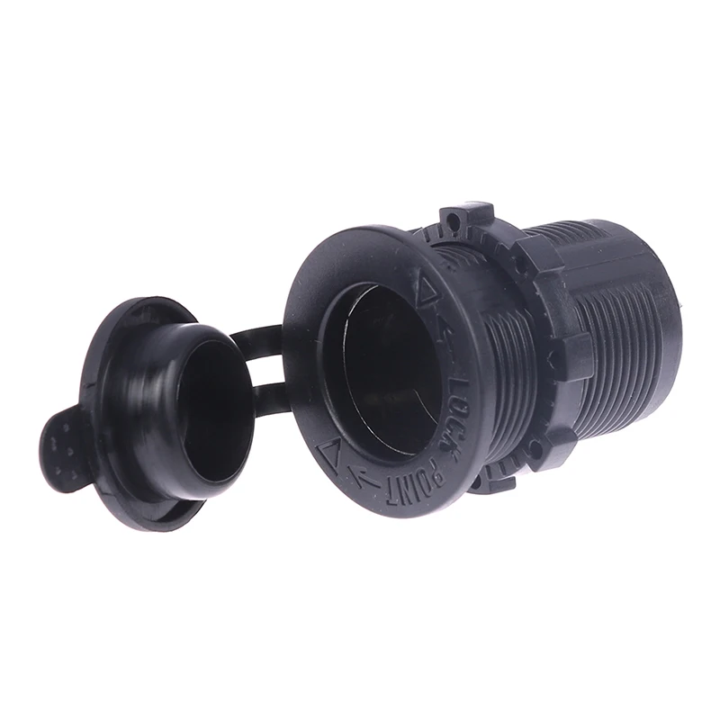 New【12V-24V Waterproof Car Cigarette Power Outlet Socket Receptacle Car Accessories For Auto Boat Motorcycle】